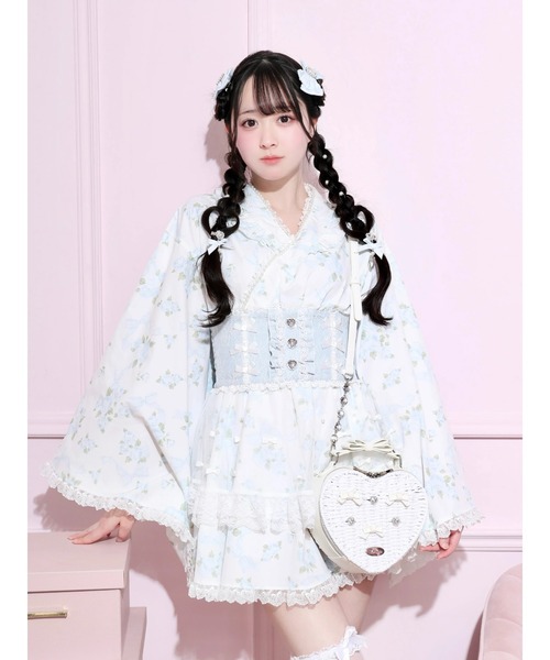 NOEMIE(ノエミー)の「ハートリボンペーパーショルダー(ショルダーバッグ・レディース・ブラック/ピンク/オフホワイト・ONE SIZE)」の8枚目の写真