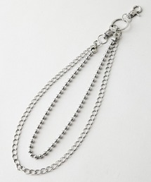 Blue Standard （ブルースタンダード）の「【BLUE STANDARD/ブルースタンダード】【シンプルコーデのアクセントに】ウォレットチェーン 鍵 ホルダー バイカー スケーター Y2K モード カジュアル レトロ キーホルダー チャーム ユニセックス プレゼント（ウォレットチェーン）」