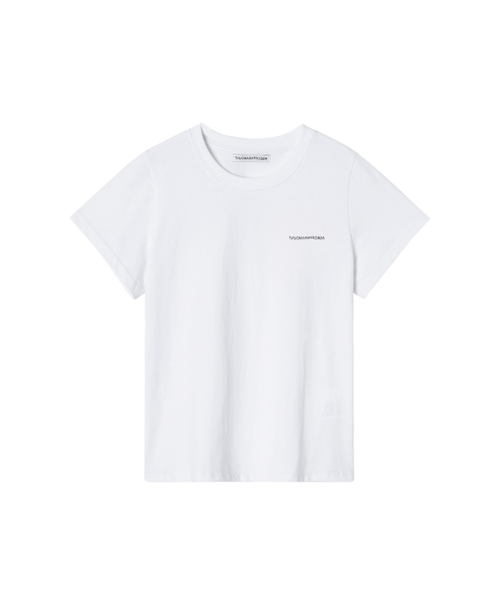 AGEOFPARAMOUNT(エイジオブパラマウント)の「エイジTシャツ(ホワイト-ブラック)(Tシャツ/カットソー・レディース・その他・OS)」の2枚目の写真