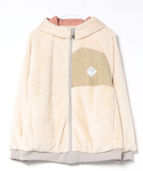 KRIFF MAYER Lady's Collection(クリフメイヤーレディースコレクション)の「リバーシブルひっくりジャケット(その他アウター・レディース・カラフル/その他5/グレイッシュベージュ/ブラック/オリーブ・MEDIUM/LARGE)」の10枚目の写真