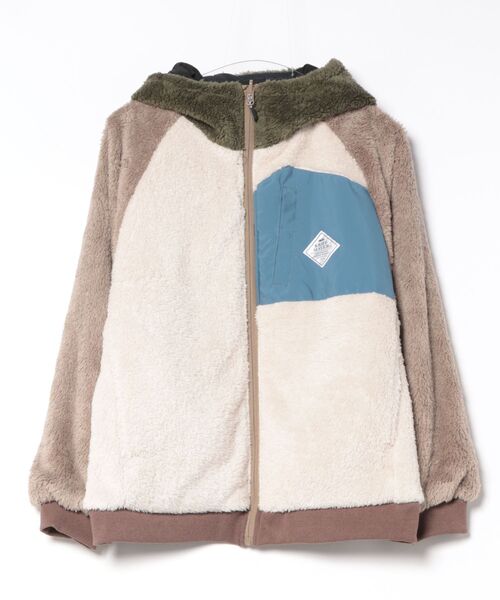 KRIFF MAYER Lady's Collection(クリフメイヤーレディースコレクション)の「リバーシブルひっくりジャケット(その他アウター・レディース・カラフル/その他5/グレイッシュベージュ/ブラック/オリーブ・MEDIUM/LARGE)」の11枚目の写真