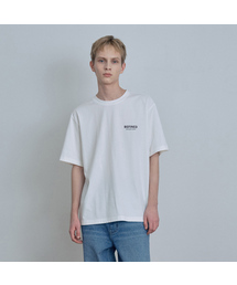[クール]グラフィックセミオーバーTシャツ - 2カラー