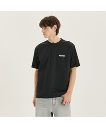 [クール]グラフィックセミオーバーTシャツ - 2カラー