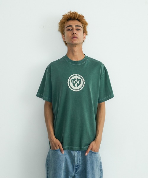 XLARGE(エクストララージ)の「XL COLLEGE S/S TEE(Tシャツ/カットソー・メンズ・ブラック/グリーン/ネイビー・S/M/L/XL)」の3枚目の写真