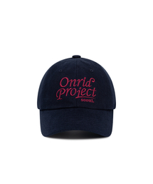 ONRIDPROJECT（オンリードプロジェクト）の「コルシバ ボールキャップ - ネイビー（キャップ）」