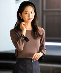 ANY SIS（エニィスィス）の「レースポイント プルオーバー（ニット/セーター）」