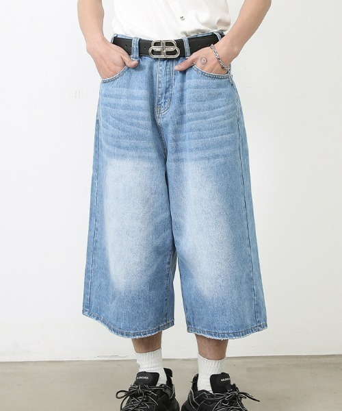 REBALANCE(リバランス)の「デニムハーフパンツ(デニムパンツ・メンズ・E/A/B/C/I/D/J/H/F/G・MEDIUM/LARGE)」の5枚目の写真
