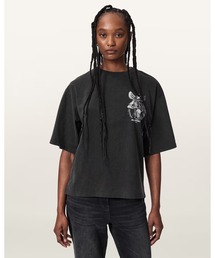 ALLSAINTS | SERAPH AMELIE OVERSIZED GRAPHIC T-SHIRT | SERAPH AMELIE オーバーサイズ グラフィック Tシャツ(Tシャツ/カットソー)