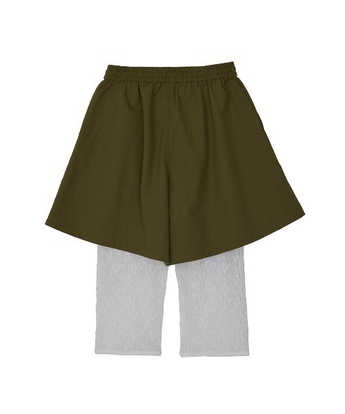 Ameri(アメリ)の「LACE BIKER SET SHORTS(その他パンツ・レディース・ブラック/カーキ・SMALL/MEDIUM)」の5枚目の写真