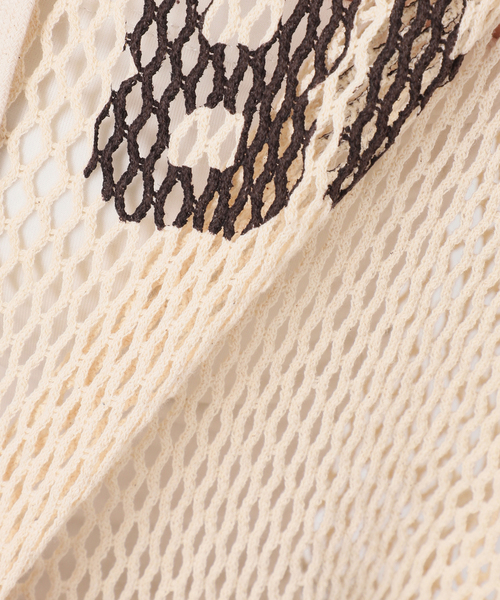 Spick & Span(スピックアンドスパン)の「《別注 / 》athletic wear MASON メッシュパーカー*(パーカー・レディース・アイボリー/ブラウン・FREE)」の6枚目の写真