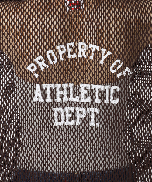 Spick & Span(スピックアンドスパン)の「《別注 / 》athletic wear MASON メッシュパーカー*(パーカー・レディース・アイボリー/ブラウン・FREE)」の9枚目の写真