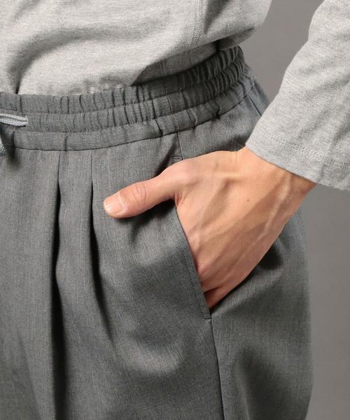 MONKEY TIME（モンキータイム）の「＜monkey time＞ サージ ドロップド アンクルパンツ◆（その他パンツ・メンズ・ブラック/グレー・MEDIUM/SMALL/LARGE）」の12枚目の写真