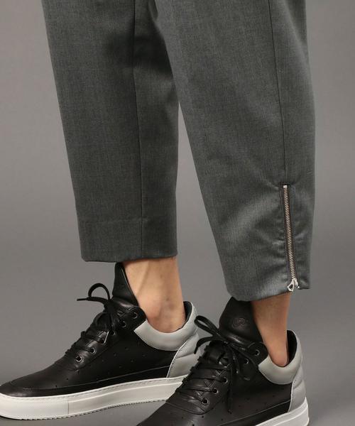 MONKEY TIME（モンキータイム）の「＜monkey time＞ サージ ドロップド アンクルパンツ◆（その他パンツ・メンズ・ブラック/グレー・MEDIUM/SMALL/LARGE）」の3枚目の写真