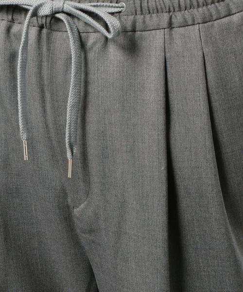 MONKEY TIME（モンキータイム）の「＜monkey time＞ サージ ドロップド アンクルパンツ◆（その他パンツ・メンズ・ブラック/グレー・MEDIUM/SMALL/LARGE）」の4枚目の写真