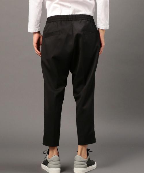 MONKEY TIME（モンキータイム）の「＜monkey time＞ サージ ドロップド アンクルパンツ◆（その他パンツ・メンズ・ブラック/グレー・MEDIUM/SMALL/LARGE）」の5枚目の写真