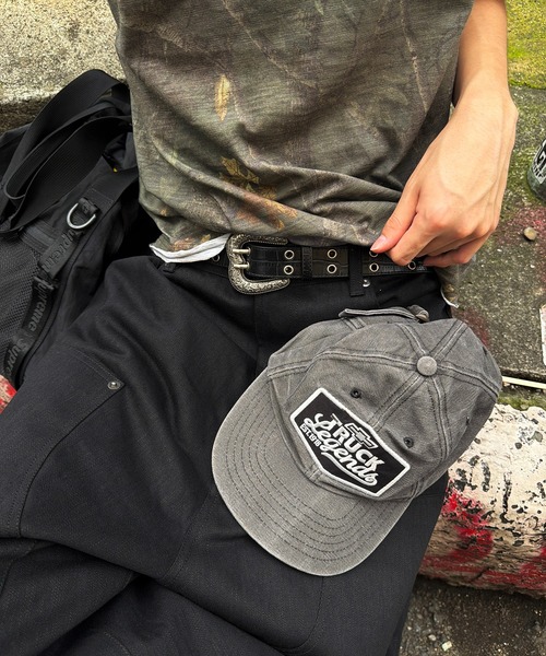 kutir(クティール)の「DOUBLE KNEE DENIM JORTS/ダブルニー デニムジョーツ(その他パンツ・メンズ・ブラック/ダークブラック・SMALL/MEDIUM/LARGE)」の16枚目の写真