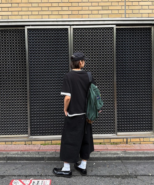 kutir(クティール)の「DOUBLE KNEE DENIM JORTS/ダブルニー デニムジョーツ(その他パンツ・メンズ・ブラック/ダークブラック・SMALL/MEDIUM/LARGE)」の19枚目の写真