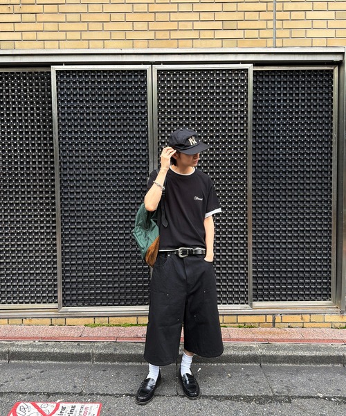 kutir(クティール)の「DOUBLE KNEE DENIM JORTS/ダブルニー デニムジョーツ(その他パンツ・メンズ・ブラック/ダークブラック・SMALL/MEDIUM/LARGE)」の17枚目の写真