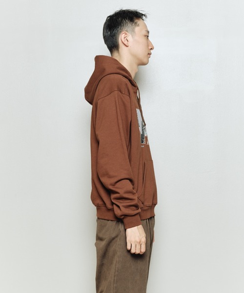 bal(バル)の「GJEP hoodie(パーカー・メンズ・ブラック/アッシュグレー/グレー/ブラウン・3/2/1/0)」の20枚目の写真