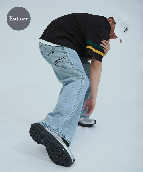 Levi's(リーバイス)の「LEVI’S EXCLUSIVE EXTRA BAGGY(デニムパンツ・メンズ・ワンウォッシュ/ブラック/ブルー・36/34/32/30/28)」の2枚目の写真