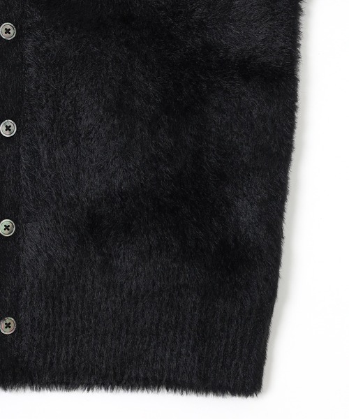 styles（スタイルス）の「BOILER ROOM HAIRY CARDIGAN AW25KN01BLK（カーディガン/ボレロ・メンズ・ブラック・S）」の5枚目の写真