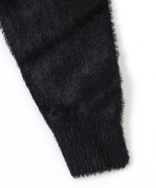 styles（スタイルス）の「BOILER ROOM HAIRY CARDIGAN AW25KN01BLK（カーディガン/ボレロ・メンズ・ブラック・S）」の6枚目の写真