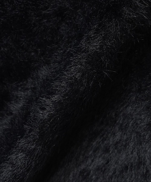 styles（スタイルス）の「BOILER ROOM HAIRY CARDIGAN AW25KN01BLK（カーディガン/ボレロ・メンズ・ブラック・S）」の8枚目の写真