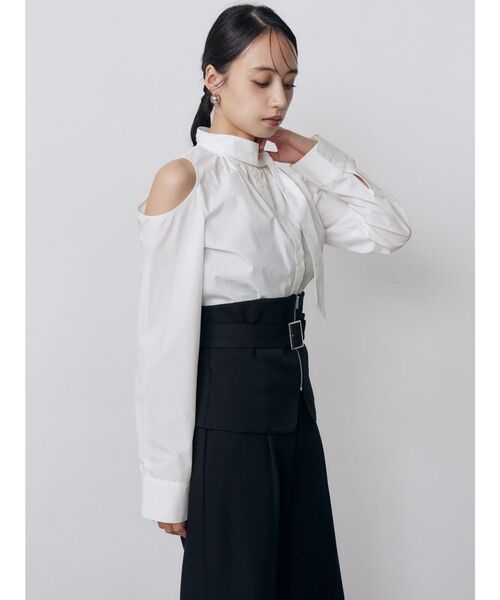 MURUA（ムルーア）の「【セットアップ対応】2wayジップビスチェ（その他トップス・レディース・ブラック/その他1/ブラウン・FREE）」の20枚目の写真