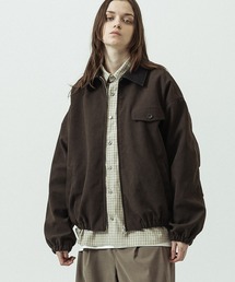 SLICK（スリック）の「【SLICK スリック】Synthetic Suede Zip Short Blouson シンセティックスエード ジップショートブルゾン（ブルゾン）」