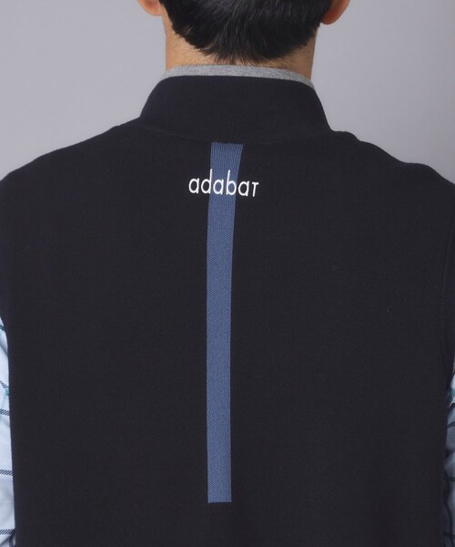 adabat(アダバット)の「防風ジャージ×ニットリバーシブルベスト(ベスト・メンズ・ダークグレー/ブルー系その他・48/46/50)」の17枚目の写真
