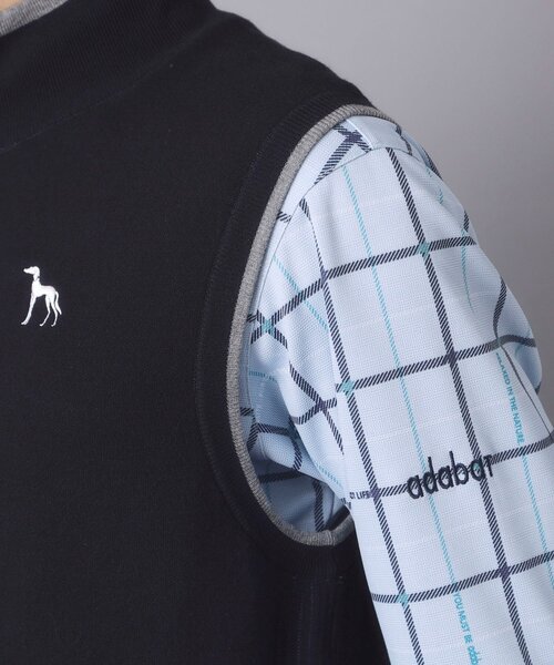 adabat(アダバット)の「防風ジャージ×ニットリバーシブルベスト(ベスト・メンズ・ダークグレー/ブルー系その他・48/46/50)」の18枚目の写真