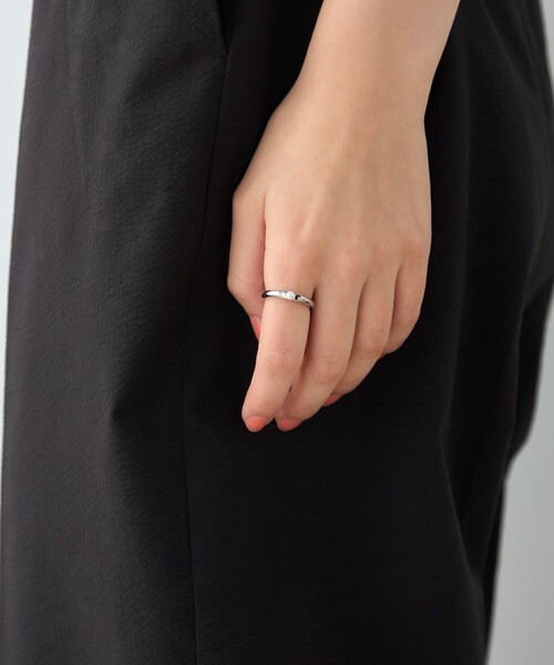 ete（エテ）の「[シェア] パール リング（リング・レディース・イエローゴールド/プラチナム・7号/15号/13号/11号/9号）」の6枚目の写真