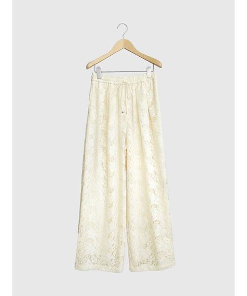 FIKA.（フィーカ）の「Brushed floral lace pants（その他パンツ・レディース・ブラック/オフホワイト・MEDIUM）」の16枚目の写真