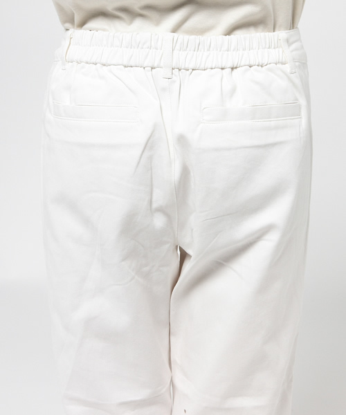 E hyphen world gallery（イーハイフンワールドギャラリー）の「Cツイルトラウザーパンツ（チノパンツ・レディース・ダークネイビー/カーキ/オフホワイト・SMALL/MEDIUM）」の12枚目の写真