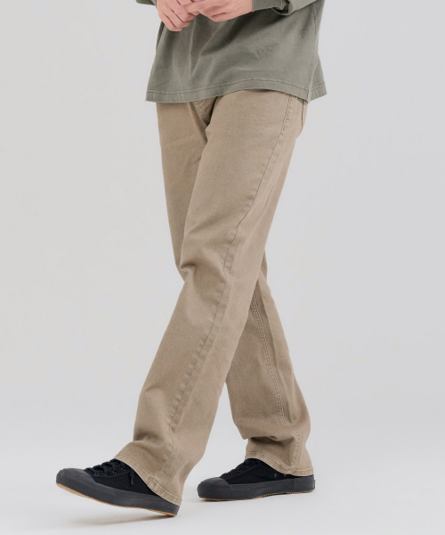 CHASECULT(チェイスカルト)の「メンズ ストレートfitパンツ-FERK2214B0X(その他パンツ・メンズ・ベージュ・70/76/82/86/92)」の2枚目の写真