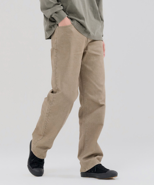 CHASECULT(チェイスカルト)の「メンズ ストレートfitパンツ-FERK2214B0X(その他パンツ・メンズ・ベージュ・70/76/82/86/92)」の3枚目の写真