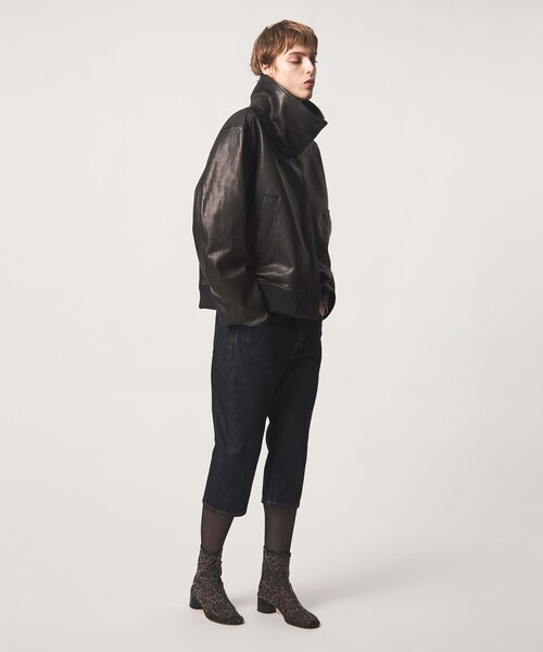 6(ロク)の「<timemachine>CROPPED SLIM DENIM/パンツ(デニムパンツ・レディース・ネイビー・24/25/27/26/28)」の4枚目の写真