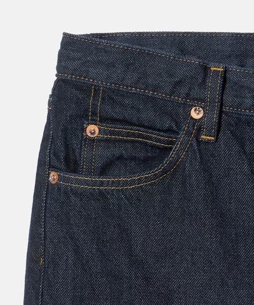 6(ロク)の「<timemachine>CROPPED SLIM DENIM/パンツ(デニムパンツ・レディース・ネイビー・24/25/27/26/28)」の8枚目の写真