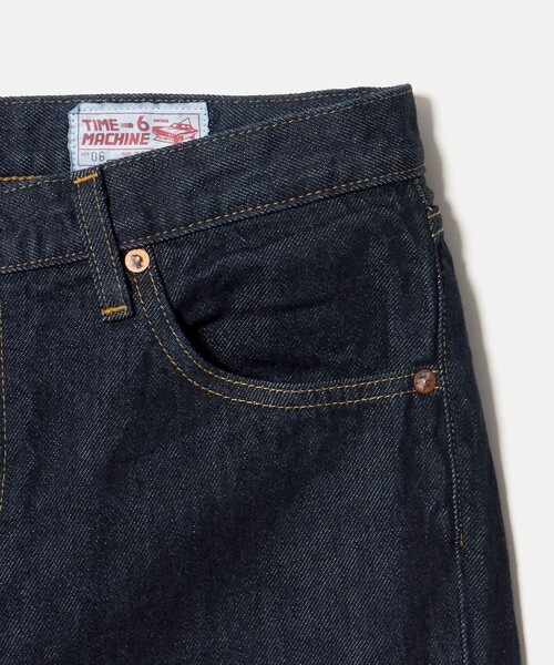 6(ロク)の「<timemachine>CROPPED SLIM DENIM/パンツ(デニムパンツ・レディース・ネイビー・24/25/27/26/28)」の9枚目の写真