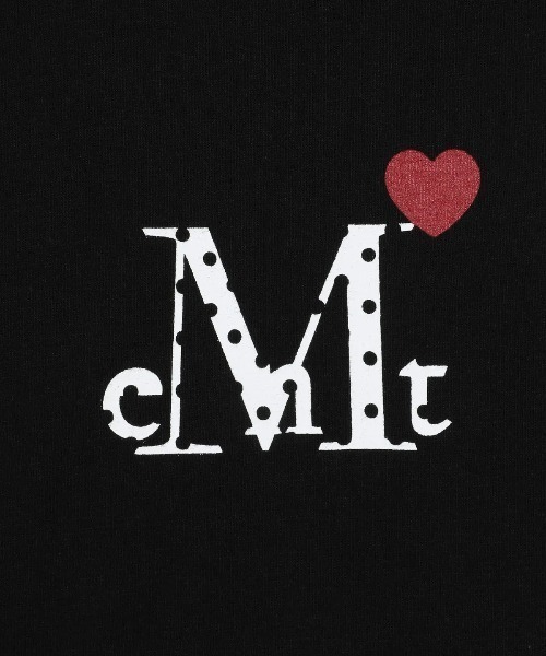 MUCENT（ムセント）の「【日本未発売/WEB限定】MUCENT(ムセント)/ラブリッツ ミニ ハート ロゴ 長袖 Tシャツ ロンT/LOVRITS MINI HEART LOGO LONG SLEEVE T（Tシャツ/カットソー・レディース・ブラック/ホワイト・FREE）」の6枚目の写真