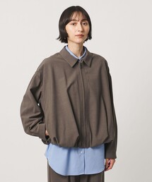 T/W ジップアップ シャツ