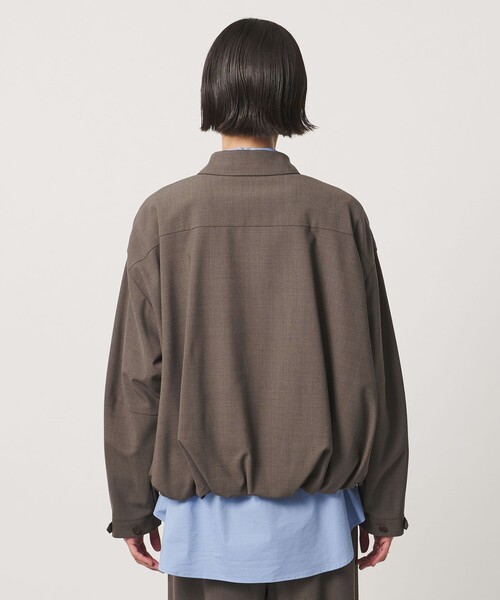 UNITED ARROWS(ユナイテッドアローズ)の「T/W ジップアップ シャツ(シャツ/ブラウス・レディース・イエロー/ネイビー/ダークブラウン・FREE)」の18枚目の写真