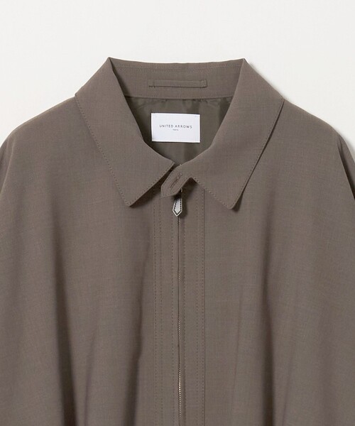 UNITED ARROWS(ユナイテッドアローズ)の「T/W ジップアップ シャツ(シャツ/ブラウス・レディース・イエロー/ネイビー/ダークブラウン・FREE)」の21枚目の写真