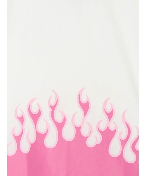 NOEMIE（ノエミー）の「ファイヤープリントユニセックスTシャツ（Tシャツ/カットソー・レディース・ピンク/ブラック/ブルー・M）」の22枚目の写真