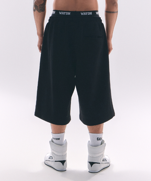 WAYDN（ウェイドゥン）の「[ALI] ザ・グレイテスト バermudaパンツ ブラック（その他パンツ・メンズ・その他・MEDIUM/LARGE/X-LARGE/XX-LARGE）」の2枚目の写真