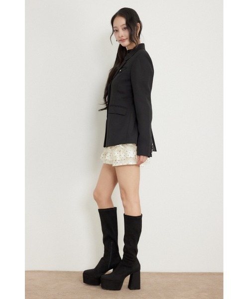 rienda（リエンダ）の「Shapelyテーラードジャケット 秋服（テーラードジャケット・レディース・ブラック/ベージュ/ブラウン・SMALL/MEDIUM）」の16枚目の写真