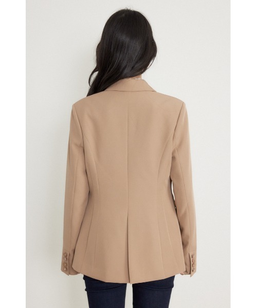 rienda（リエンダ）の「Shapelyテーラードジャケット 秋服（テーラードジャケット・レディース・ブラック/ベージュ/ブラウン・SMALL/MEDIUM）」の11枚目の写真