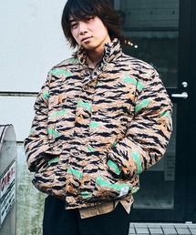 EFFECTEN（エフェクテン）の「mj11995-Camo fiber down jacket ファイバーダウンジャケット(efsc-03)（ダウンジャケット/コート）」
