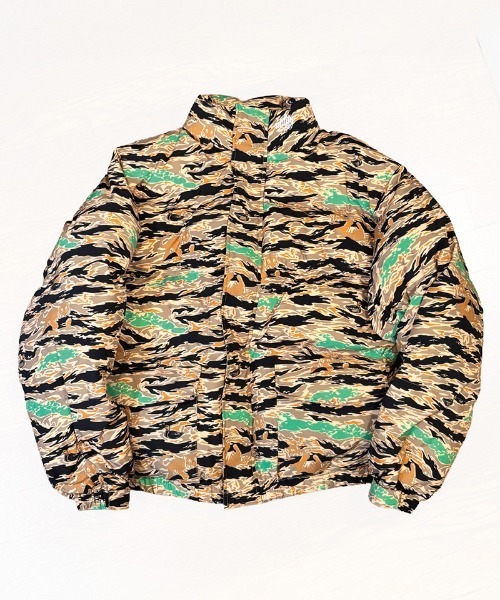 EFFECTEN(エフェクテン)の「mj11995-Camo fiber down jacket ファイバーダウンジャケット(efsc-03)(ダウンジャケット/コート・メンズ・タイガーカモ・M/L)」の5枚目の写真