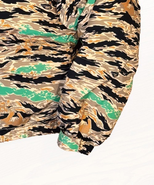 EFFECTEN(エフェクテン)の「mj11995-Camo fiber down jacket ファイバーダウンジャケット(efsc-03)(ダウンジャケット/コート・メンズ・タイガーカモ・M/L)」の8枚目の写真